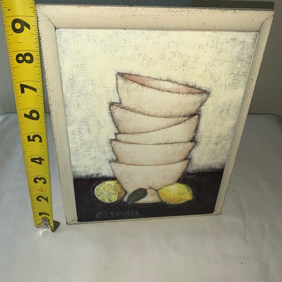 Emily Adams Art Set 2 Citron &Chartreuse 8x10” Pre-Owned in very good condition. - Picture 8 of 9